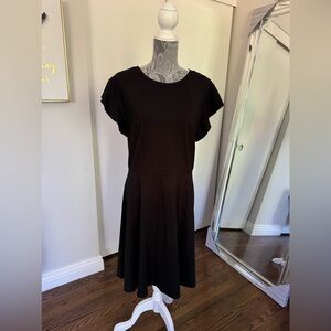City chic super comfortable and stylish black dress